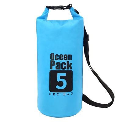Túi khô chống nước 500D PVC ngoài trời với dung tích 5L 10L 15L