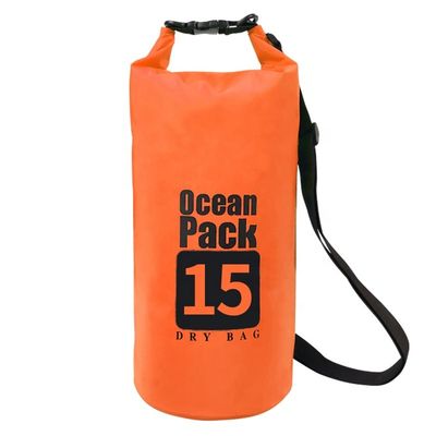Túi khô chống nước 500D PVC ngoài trời với dung tích 5L 10L 15L