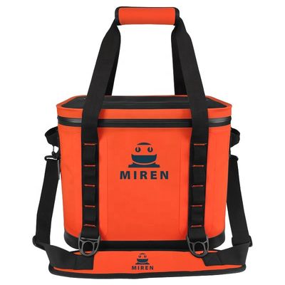 Máy làm mát mềm chống rò rỉ di động 18L cách nhiệt cho đi bộ đường dài cắm trại
