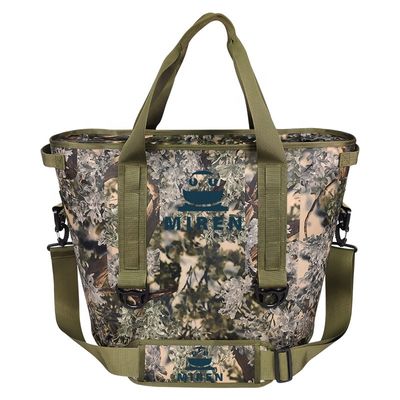 Túi làm mát cách nhiệt TPU chống nước Camo, Máy làm mát mềm di động cho dã ngoại