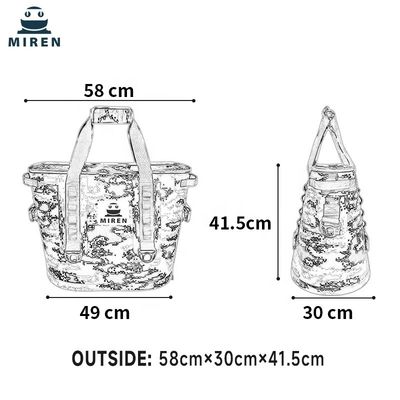 Túi Làm Mát Dã Ngoại Làm Lạnh 30L Chống Nước Cho Đi Chơi