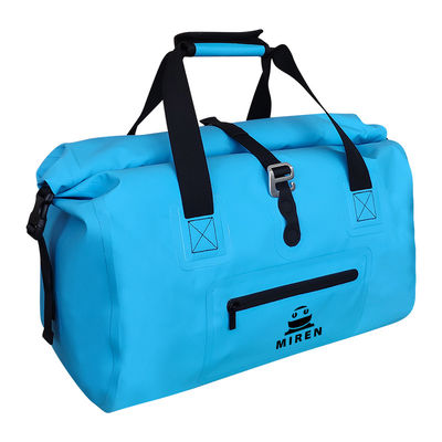 Túi khô chống nước PVC màu xanh di động Dung tích 35L nhẹ