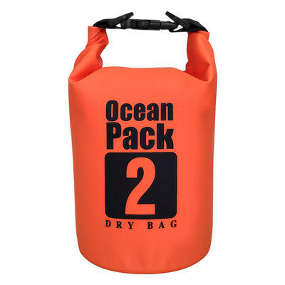 Ép nóng Túi khô chống nước PVC 10L Trọng lượng nhẹ đa chức năng