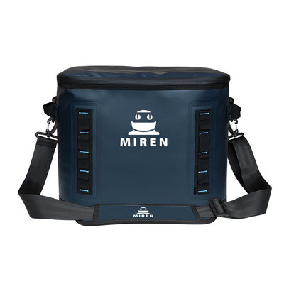 Zip được khâu 30 hộp túi mát 20L Capacity lớn túi mát mềm cho dã ngoại và du lịch bãi biển